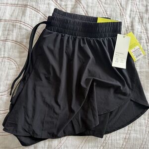 Women's Black Athletic Shorts